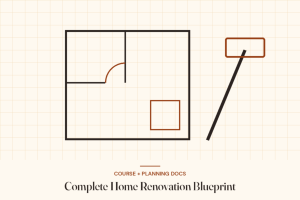 Complete Home Renovation Blueprint cover illustration