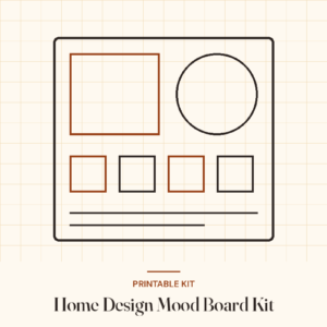 Home Design Mood Board Kit cover illustration