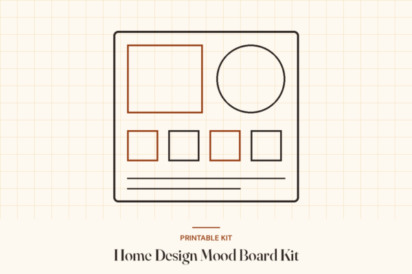 Home Design Mood Board Kit cover illustration