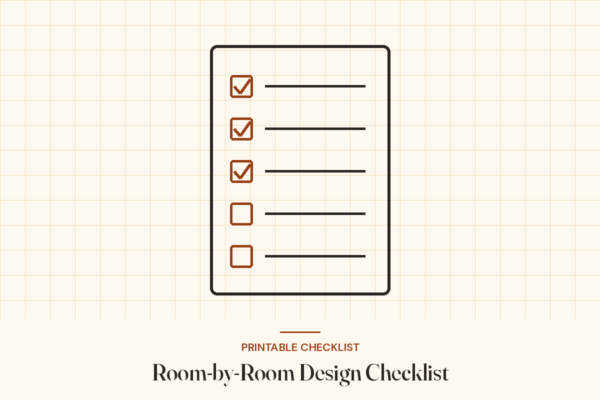 Room-by-Room Design Checklist cover illustration